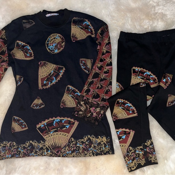 Versace-look sweat set - Picture 1 of 4